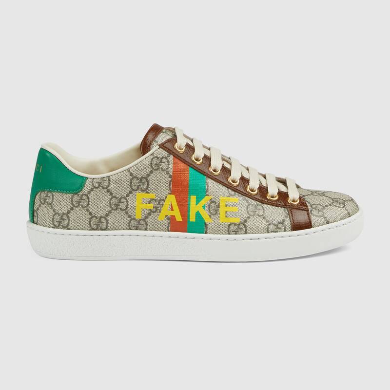 GUCCI- Ace series ladies  Fake/Not  printed sneakers