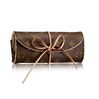 Louis Vuitton Folding Jewellery Case M47837 Brown