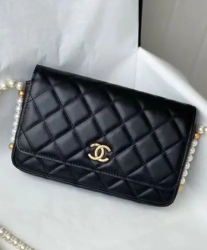 Chanel Wallet On Chain AP2190 Black