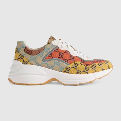 GUCCI - GG Multicolor series Rhyton men's sneakers