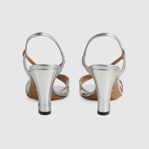 Gucci Women's sandal with mini Double G