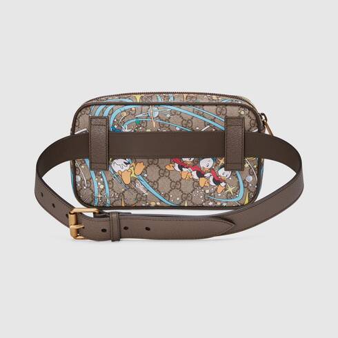 Disney x Gucci Donald Duck print belt bag
