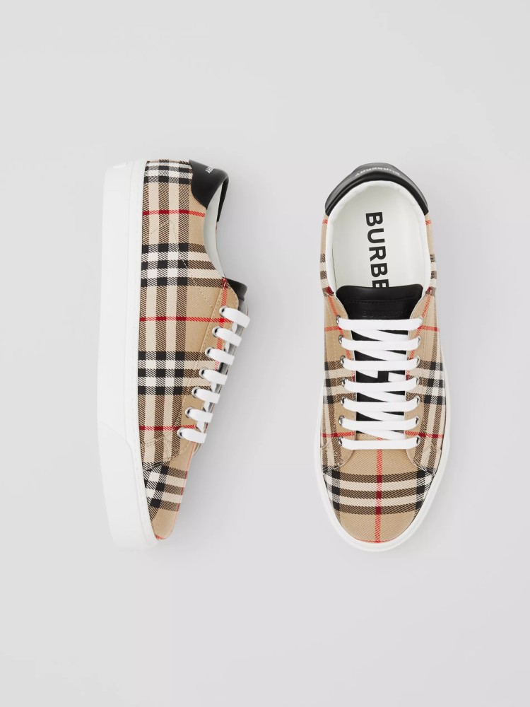 BURBERRY - Vintage check sneakers