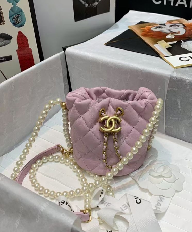Chanel Mini Drawstring Bag AS2529