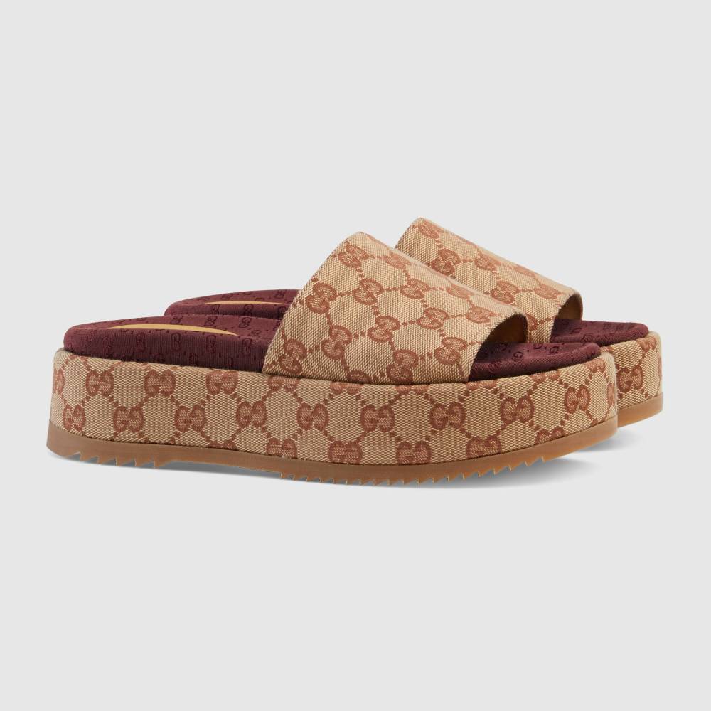 GUCCI Women's Original GG slide sandal