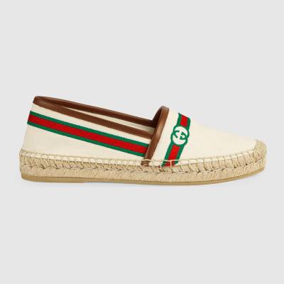 GUCCI Women's embroidered espadrille