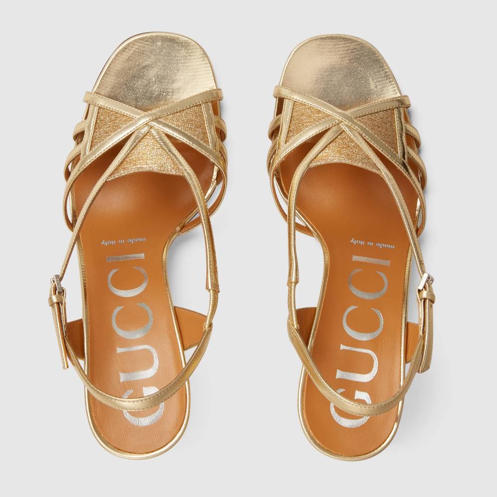 Gucci Women's sandal with mini Double G