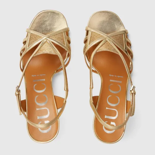 Gucci Women's sandal with mini Double G