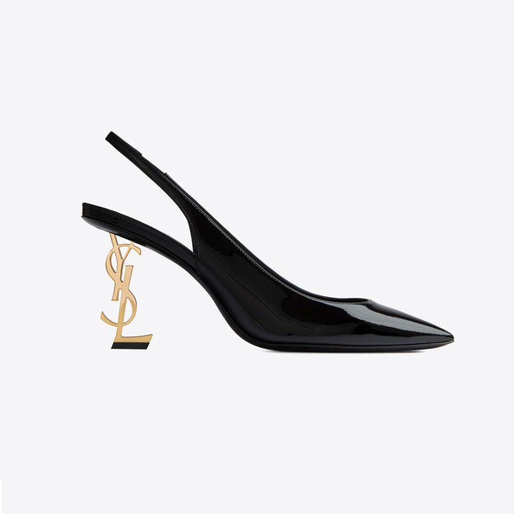 YSL OPYUM SLINGBACK PUMPS IN PATENT