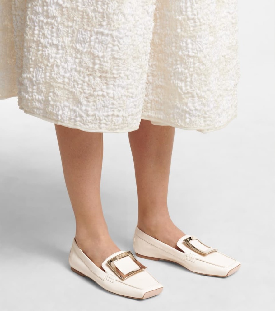 ROGER VIVIER - Viv' Driver leather loafers