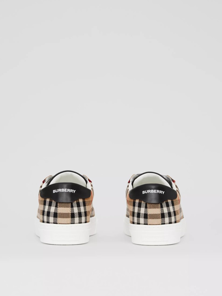 BURBERRY - Vintage check sneakers