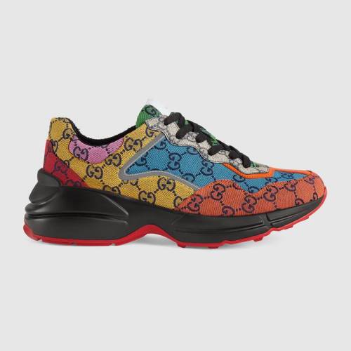 GUCCI - GG Multicolor series Rhyton men's sneakers