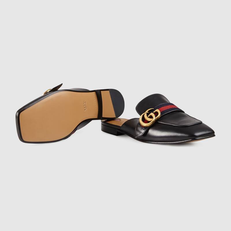 GUCCI - Leather slippers