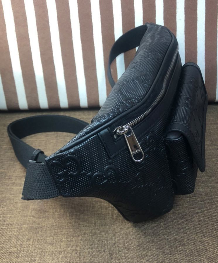 Gucci GG Embossed Belt Bag 645093