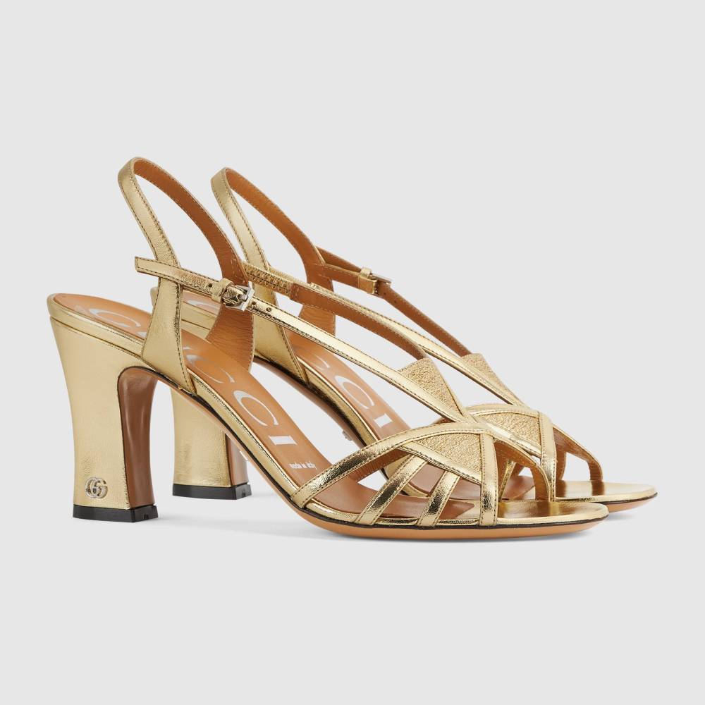 Gucci Women's sandal with mini Double G