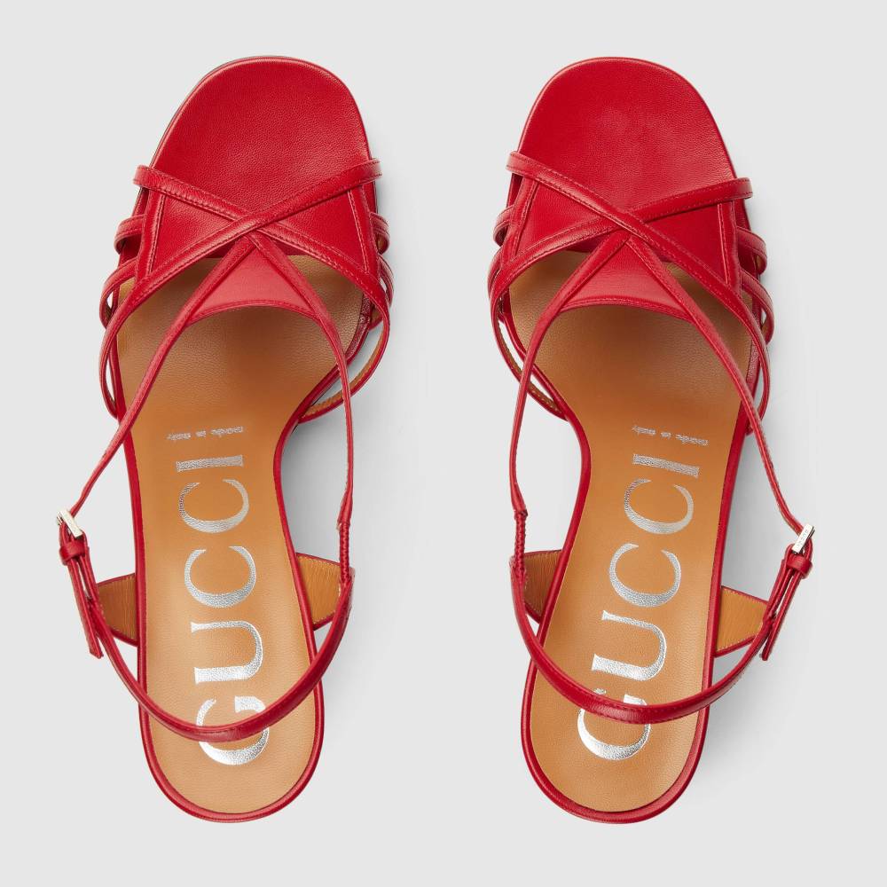 Gucci Women's sandal with mini Double G