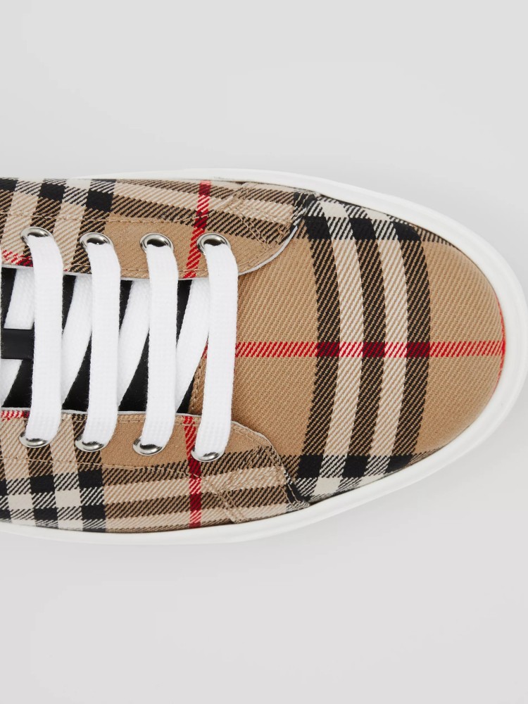 BURBERRY - Vintage check sneakers