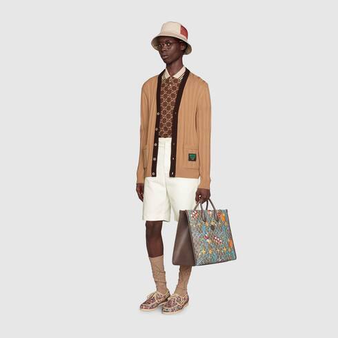 Disney x Gucci Donald Duck print tote bag