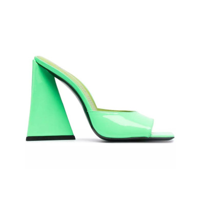 THE ATTICO Devon Patent Leather Mules
