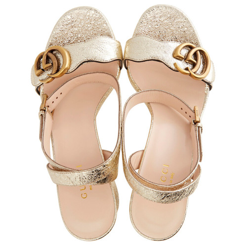 GUCCI Platform Sandal With Double G