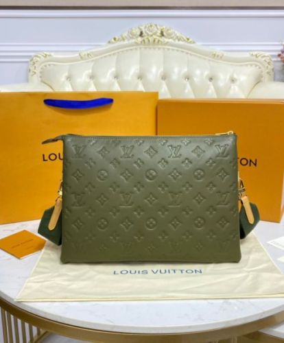 Louis Vuitton Coussin MM Bag M57782 Khaki