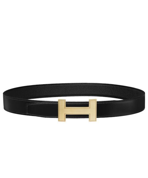 Hermes Women's Quizz belt buckle & Reversible leather strap