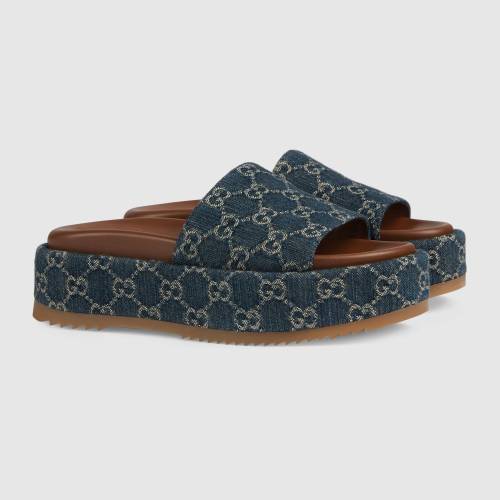 GUCCI Women's platform slide sandal