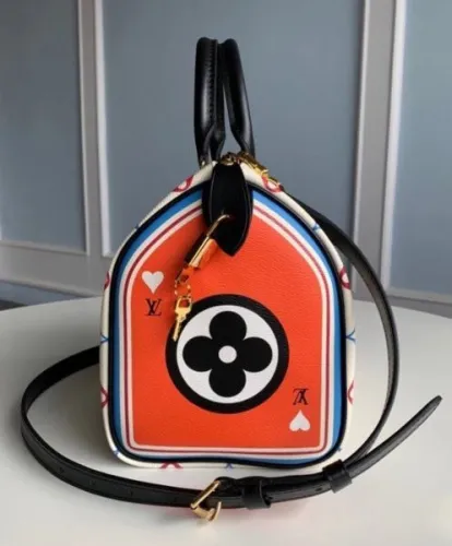 Louis Vuitton Game On Speedy Bandouliere 25 M57466 White