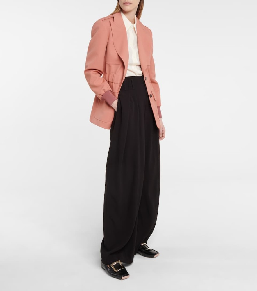 ROGER VIVIER - Viv' Driver leather loafers