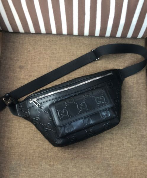 Gucci GG Embossed Belt Bag 645093