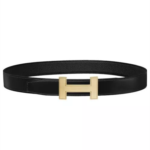 Hermes Women's Quizz belt buckle & Reversible leather strap