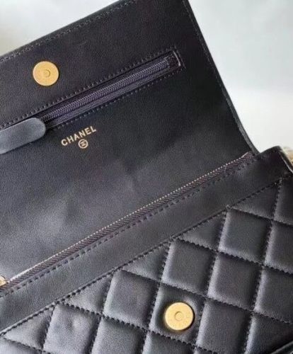 Chanel Wallet On Chain AP2190 Black