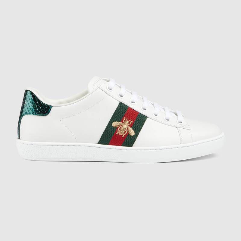 GUCCI - Ace series ladies embroidered sneakers