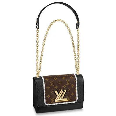 Louis Vuitton Twist MM M44837 Black