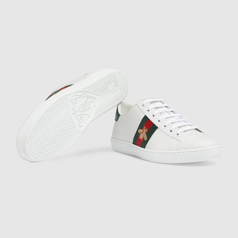 GUCCI - Ace series ladies embroidered sneakers