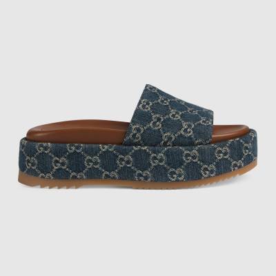 GUCCI Women's platform slide sandal