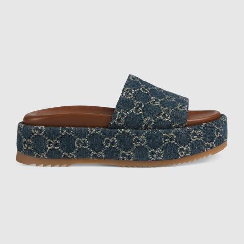 GUCCI Women's platform slide sandal