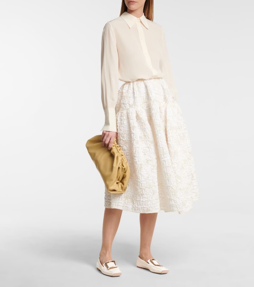 ROGER VIVIER - Viv' Driver leather loafers