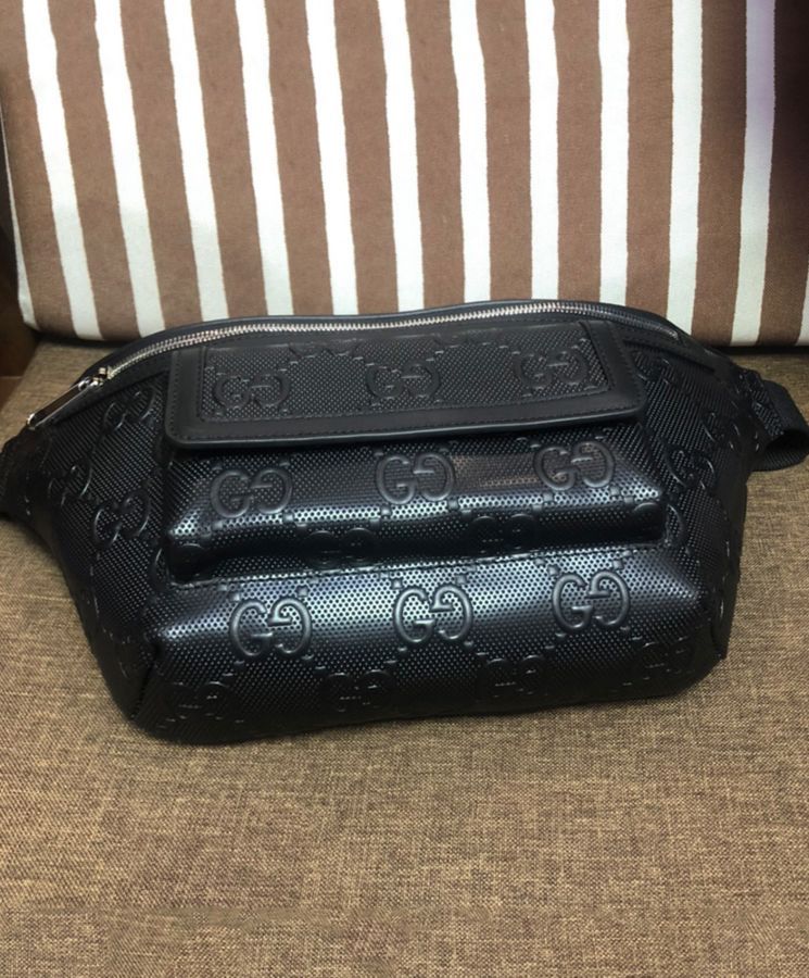 Gucci GG Embossed Belt Bag 645093