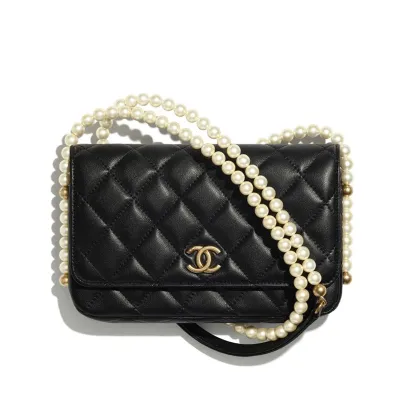 Chanel Wallet On Chain AP2190 Black