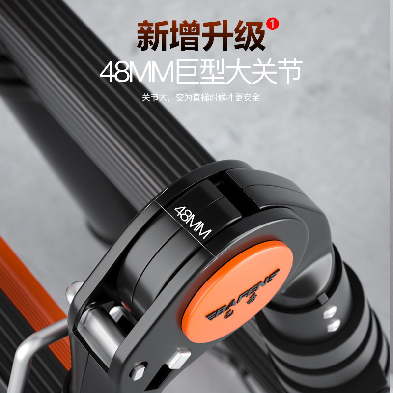 巴芬厂家直供铝合金伸缩梯子人字梯加厚折叠梯多功能升降工程楼梯