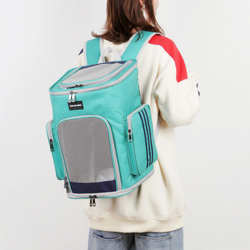 Cat Carrier Bag Pet Backpack Cat Bag Pet Outdoor Carry Double Shoulder Bag Breathable Foldable Travel Bag Small Dog Cats Bags