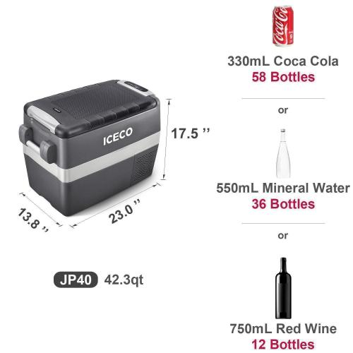 43QT JP40 12V Refrigerator Portable Freezer | ICECO