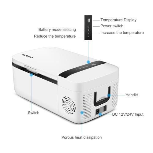 ICECO 12.8QT T12 Mini 12V Smart Refrigerator