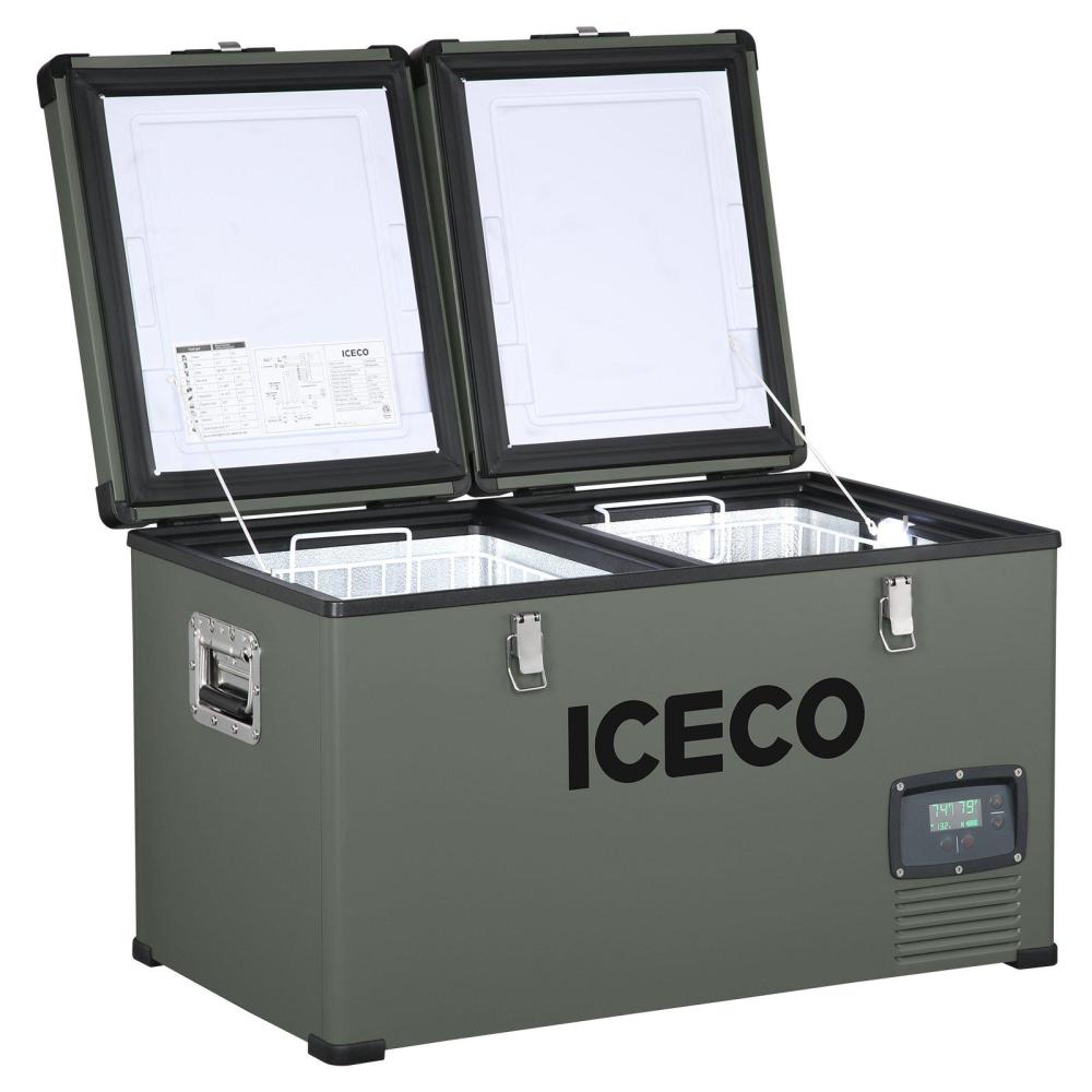 ICECO VL60 Dual Zone Fridge Freezer with Cover