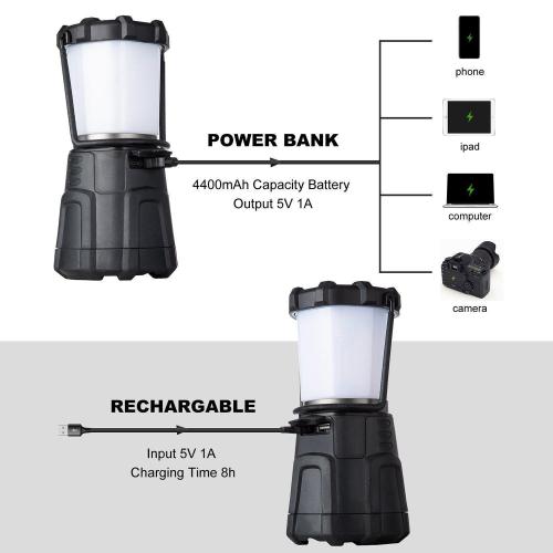 ICECO Camping Lantern USB rechargeable Light