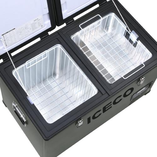 68.7QT VL65 Dual Zone Fridge Freezer | ICECO