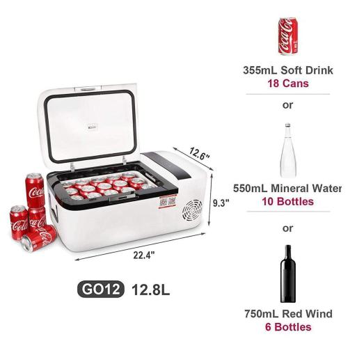 ICECO 12.8QT T12 Mini 12V Smart Refrigerator