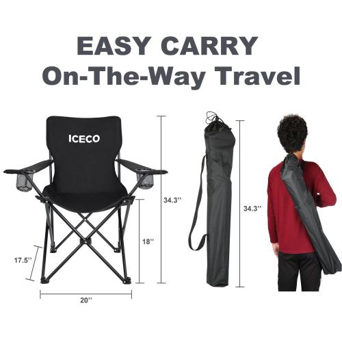 ICECO Outdoor Ultralight Camping Portable Chair