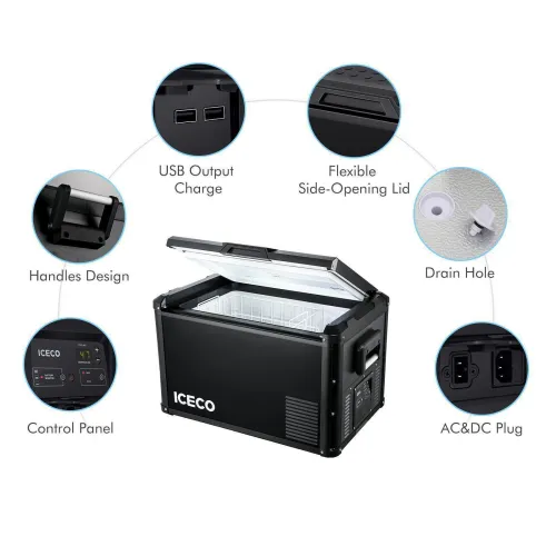 VL60ProS Single Zone Portable Fridge Freezer | ICECO